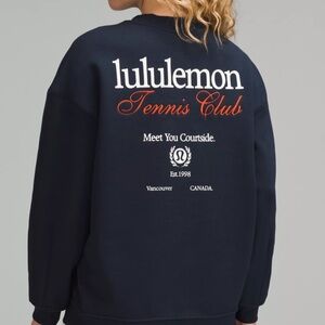 Lululemon Tennis Heavyweight Fleece Crewneck